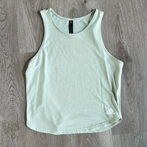 Light green adidas tank